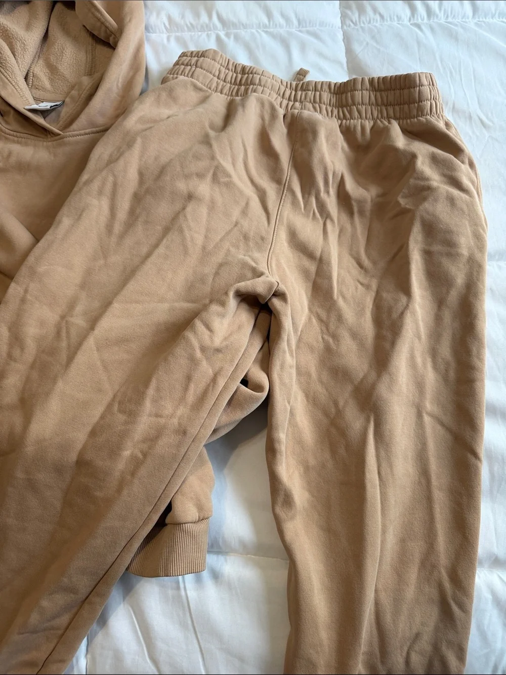 Nike Kids Tan/Camel Hoodie & Joggers Set